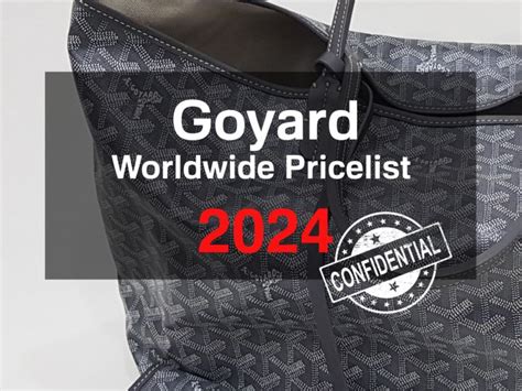 goyard mask price|goyard prices in japan.